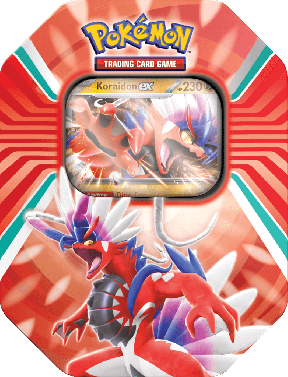 Pokemon Scarlet & Violet Paldea Evolved Legends Tin - Koraidon EX