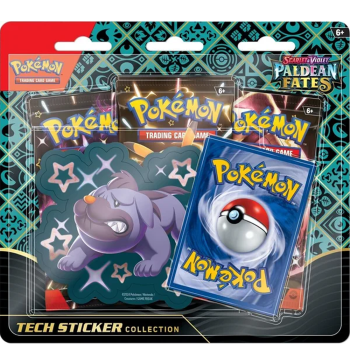 Pokemon Paldean Fates Tech Sticker Collection – Shiny Maschiff