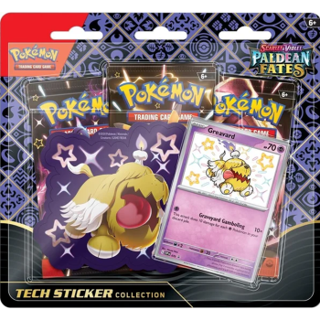 Pokemon Paldean Fates Tech Sticker Collection – Shiny Greavard
